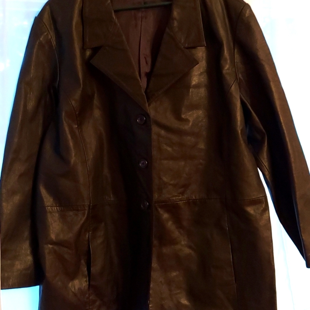 Pierre Cardin Leather coat